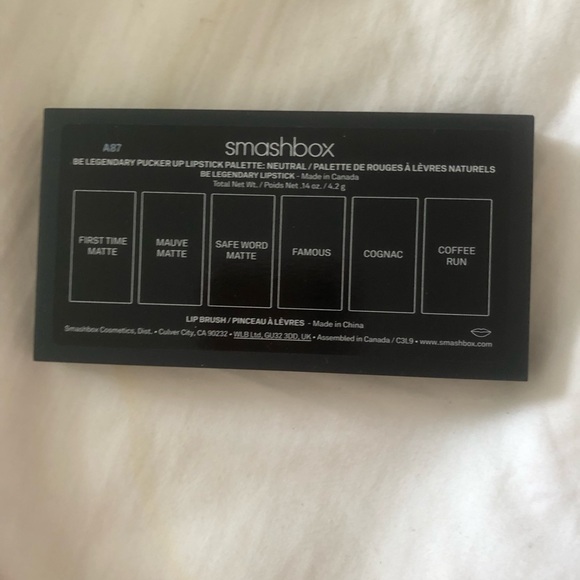 NIB Smashbox Be Legendary Pucker Up Lipstick Palette - Picture 6 of 6